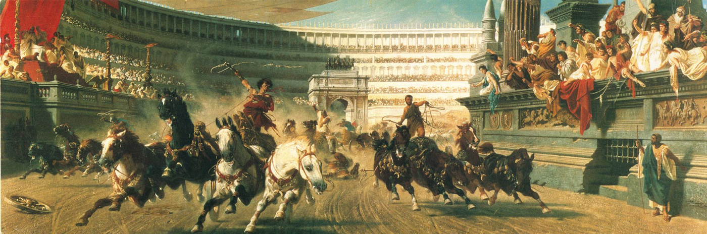 ancient greek chariot racing